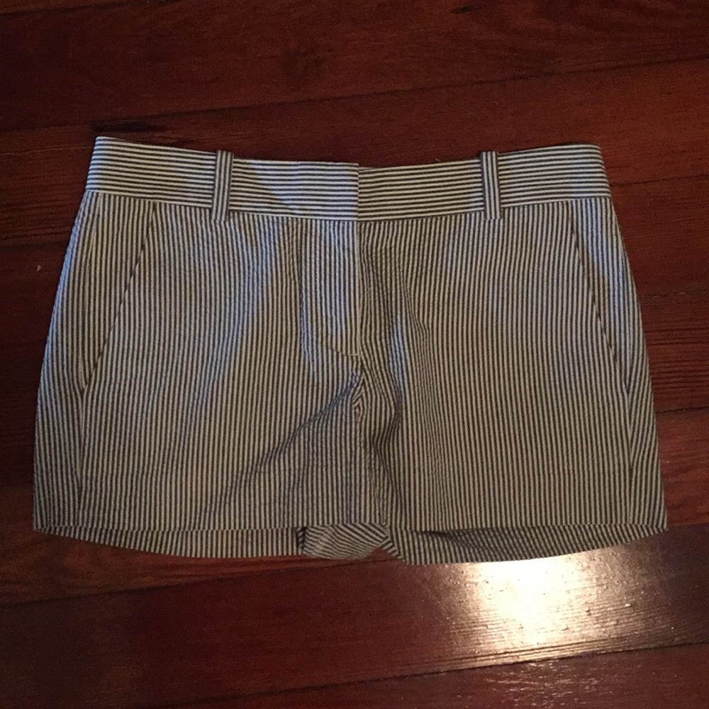J. Crew Seersucker Shorts